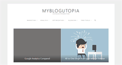 Desktop Screenshot of myblogutopia.com